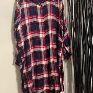 Ashley Stewart plus size long sleeve dress/top.